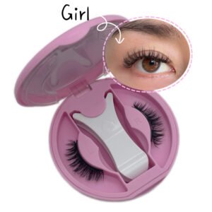Quantum magnetic soft eyelash 4 pieces in1pairs（GIRL）