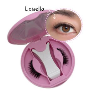 Quantum magnetic soft eyelash 4 pieces in1pairs(LOUELLA)