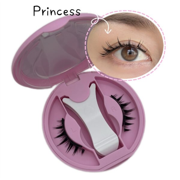 Quantum magnetic soft eyelash 4 pieces in1pairs(PRINCESS)