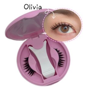 Quantum magnetic soft eyelash 4 pieces in1pairs（OLIVIA）