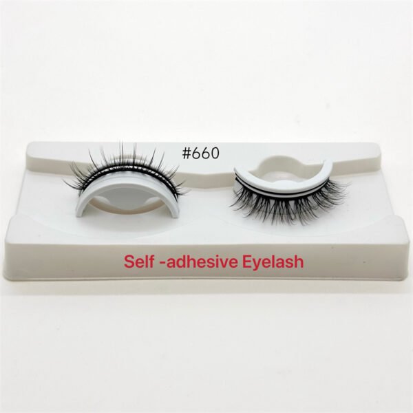 SELF-ADHESIEVE SOFT BAND REUSBLE EYELASH (#660)
